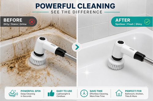 9-in-1 Electric Spin Scrubber
